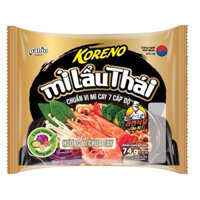 Mì Lẩu Thái 7 Cấp Độ Koreno Gói 74Gr
