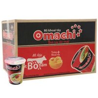 Mì ly ăn liền OMACHI xốt bò hầm 70g