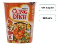 Mì ly Cung Đình cua bể rau răm 105g