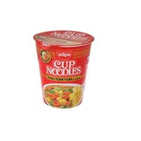 Mì Ly Cup Noodles Hương Vị Thái Tom Yum Nissin Ly 70g x Thùng 24 Ly
