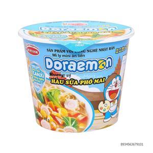 Mì ly mini Doraemon hàu sữa phô mai 48g