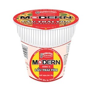 Mì ly lẩu Thái tôm Modern 65gr