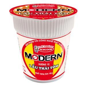 Mì ly lẩu Thái tôm Modern 65gr