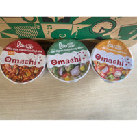 Mì Ly Omachi Lẩu Cầm Tay Vị Tôm Yum Hải sản , Lẩu Nghêu Rong Biển Và Trộn Siêu Cay Tôm Hùm Hải Sản