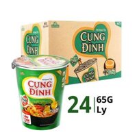 Mì ly tôm chua cay Cung Đình ly 65g