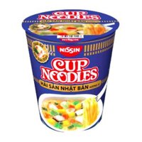Mì Ly Vị Hải Sản Nhật Bản, Cup Noodles, Japanese Seafood Flavour (67g) - NISSIN