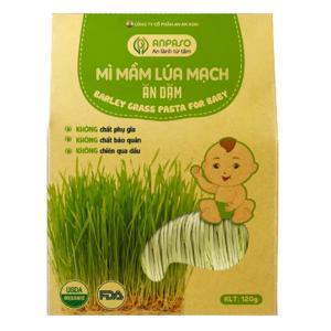 Mì mầm lúa mạch Anpaso Organic gói 120g