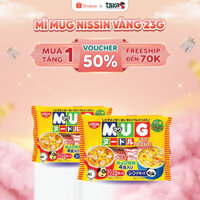 Mì Mug Nissin Vàng Nội Địa Nhật Bản Gói 23g, Mì Ăn Dặm Cho Bé Chính Hãng