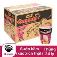 Mì Omachi Ly Có Xúc Xích 45gram Sườn Hầm