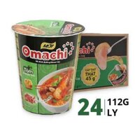 Mì Omachi Ly Có Xúc Xích 45gram Vị Tôm