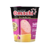 Mì Omachi ly sườn xúc xích
