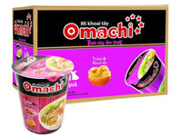 Mì Omachi sườn hầm ngũ quả - Thùng 24 ly x 68g
