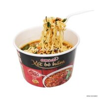 Mì Omachi Xốt Bò Hầm Hộp