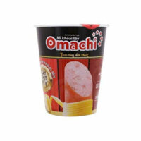Mì Omachi xốt bò hầm thịt hộp 115g ly