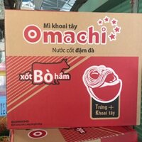 Mì Omachi xốt bò hầm