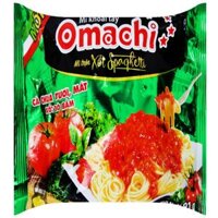 MÌ OMACHI  XỐT SPAGHETTI VỊ BÒ (GÓI/91G)