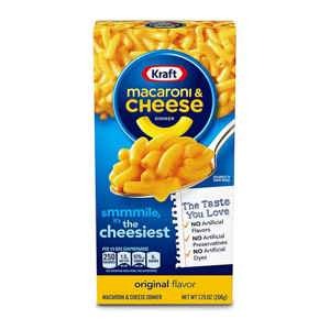 Mì ống Macaroni cheese Kraft hộp 206g