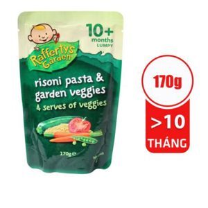 Mì ống Risoni Rafferty's Garden các loại rau củ 170g (Trên 10 tháng)