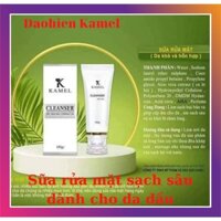 (Mĩ phẩm chính hãng) Sữa rửa mặt KAMEL 100g sạch sâu, giữ ẩm, trắng da dành cho da khô và da hỗn hợp