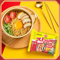 Mì Ramen Hàn Quốc Ottogi Jin Cay Mì Nhanh Hàn Quốc Nhập Khẩu Thực Phẩm Nhanh Mì Tiện Lợi Phong Cách Người Nổi Tiếng Hàn