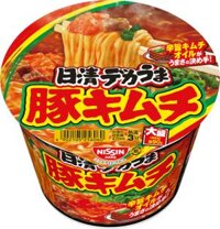 Mì Ramen Kimchi Thịt Heo  Nissin 101G T12