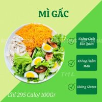 Mì rau củ giảm cân gấc, mỳ rau củ eat clean, ăn chay, không chiên nóng 1Kg
