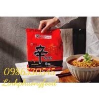 Mì Shin Ramyun vị cay lốc 5 gói 120g*5