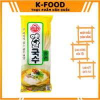 Mì sợi Hàn Quốc Ottogi 500g 900g 1.5kg dùng làm mì trộn, xào, nước siêu ngon không bị bở khi nấu lâu