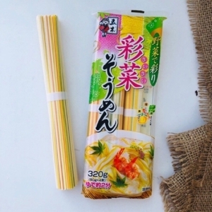 Mì Somen ngũ sắc rau củ cho bé 320g