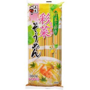 Mì Somen ngũ sắc rau củ cho bé 320g