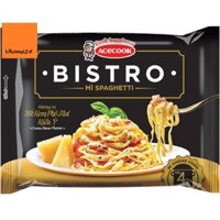 Mì spaghetti Bistro xốt kem phô mai & bò bằm kiểu Ý gói 100g