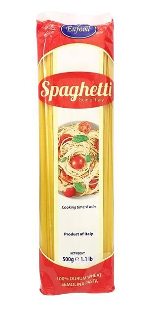 Mì Spaghetti Eufood gói 500g