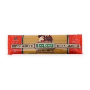 Mì Spaghetti số 4 sợi mảnh San Remo gói 500g