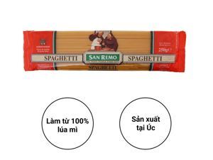 Mì Spaghetti số 5 San Remo gói 250g