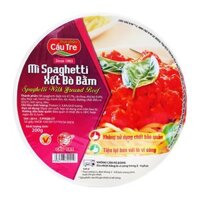 Mì Spaghetti Xốt Bò Bằm Thực Phẩm Cầu Tre Bát 200g
