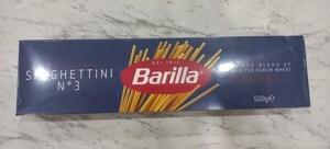 Mì Spaghettini Barilla No.3 500g