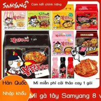 Mì Thổ Nhĩ Kỳ nhập khẩu từ Samyang, Hàn Quốc/Mì đen kem phô mai với Jajang