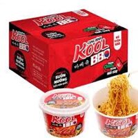 Mì tô trộn Cung Đình Kool vị sườn nướng 105g x12 tô / thùng