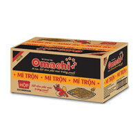 Mì tô trộn Omachi tôm sốt trứng muối