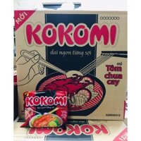 mì tôm chua cay kokomi thùng 30gói x 65gr hàng chuẩn