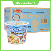 Mì Tôm Doreamon, Mì Trẻ Em Doremon Thùng 12 Ly(Bé từ 2 Tuổi)