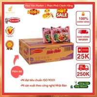 Mì Tôm Hảo Hảo Ngon Chua Cay - 1 thùng - Hoa Yên Market - Sợi mì màu vàng tươi, Ăn đậm, Vừa vị, mì mềm dai không bị nát