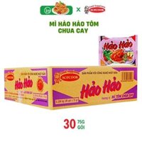 Mì Tôm Hảo Hảo Tôm Chua Cay Thùng 30 gói, Mì Xào ,Mì Ly Hảo Hảo Date Mới - Chíp Food