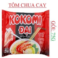 Mì tôm Kokomi Đại gói 75g, tôm chua cay