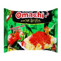 Mì trộn Omachi xốt Spaghetti gói 91g ( thùng 30 gói)