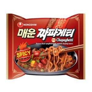 Mì trộn tương đen cay Nongshim Chapagetti gói 137g