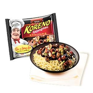 Mì trộn tương đen Koreno Jjajangmen gói 115g