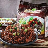 Mì trộn tương đen samyang Hàn quốc