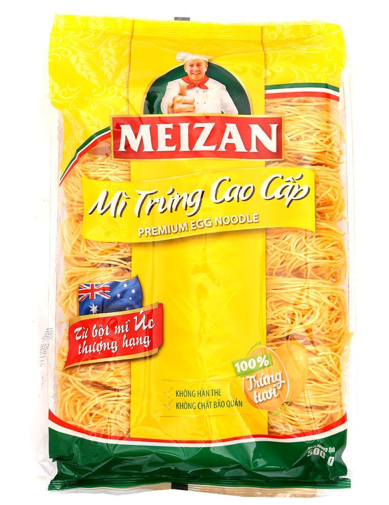 Mì trứng cao cấp Meizan gói 500g