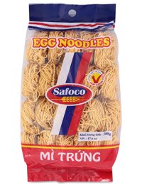 Mì Trứng Safoco Sợi Nhỏ Gói 500G